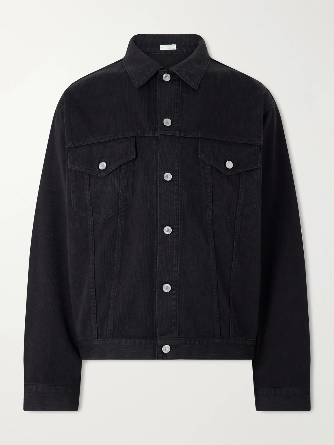 Cotton and Silk-Blend Piqué Jacket - 1