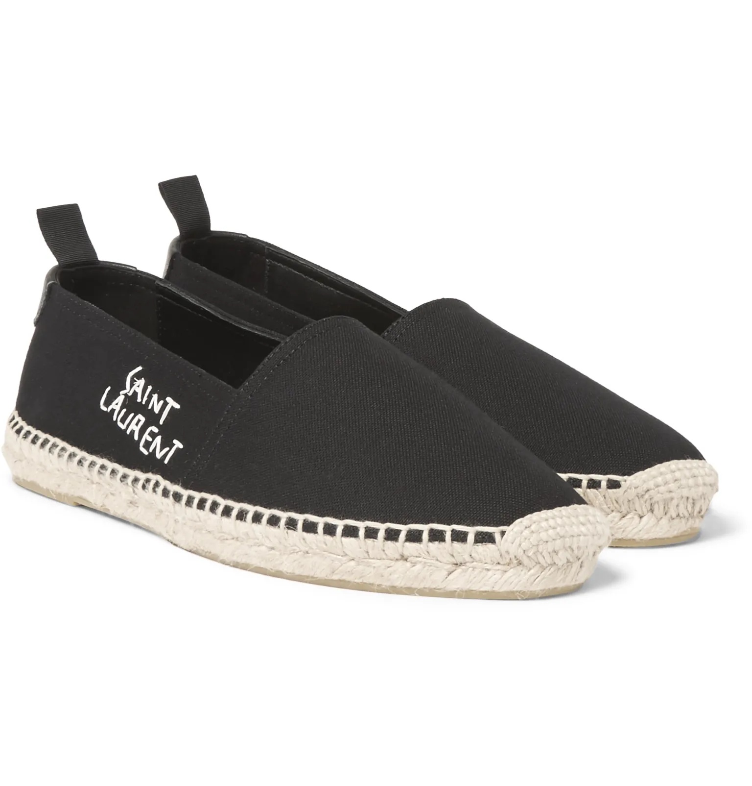 Embroidered Canvas Espadrilles - 2