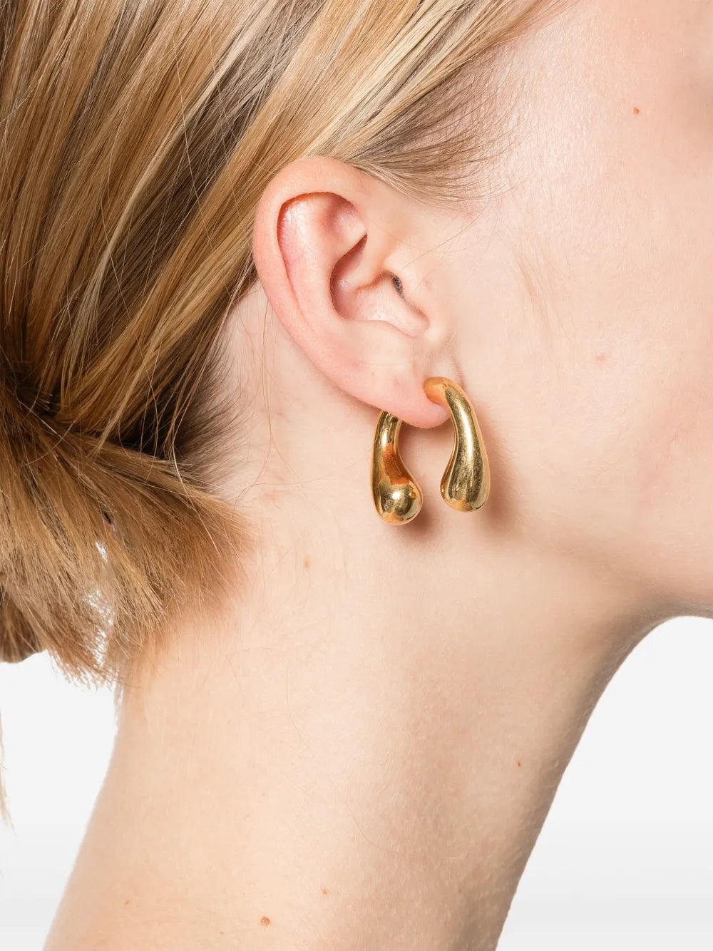 【関税込み】Panconesi ゴールド P Helix ピアス Panconesi P Helix gold earrings | TheDoubleF