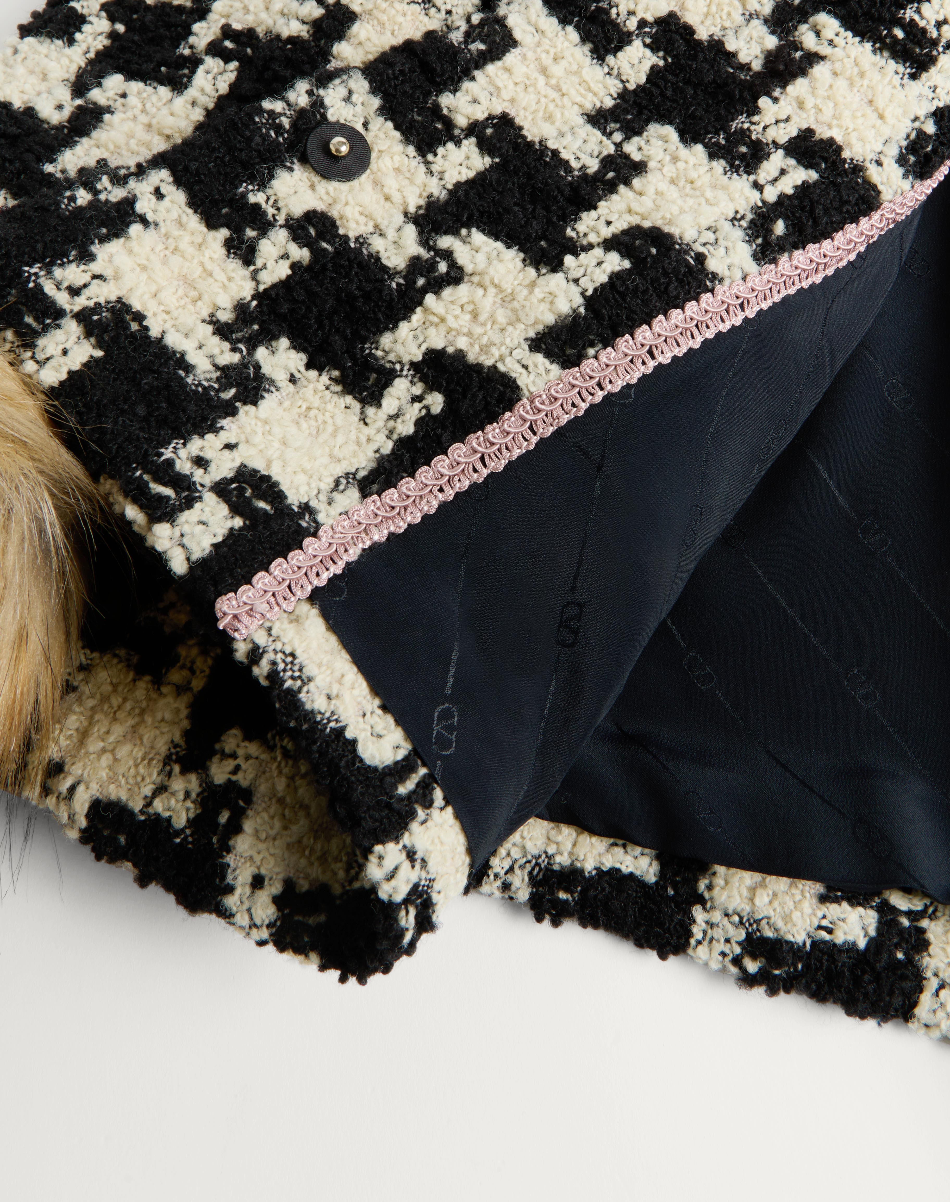 MACRO PIED DE POULE TWEED JACKET - 4
