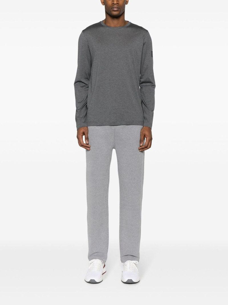 CORNELIANI drawstring tapered track pants outlook