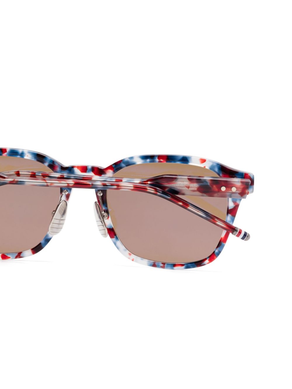 tortoiseshell-effect sunglasses - 3