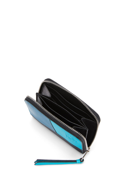 Loewe 6 card Puzzle Zip wallet in classic calfskin outlook