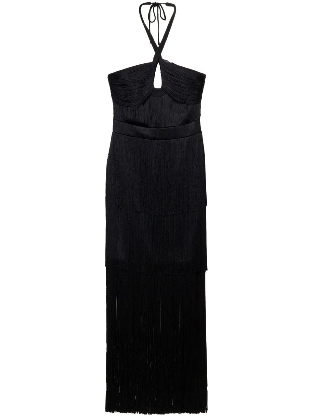 Baldwin fringed maxi dress - 1