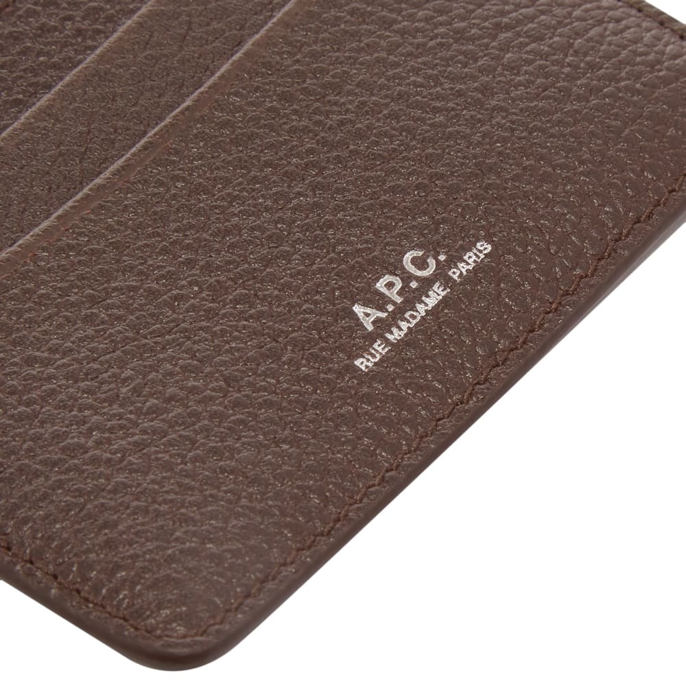 A.P.C. Andre Grain Card Holder - 3