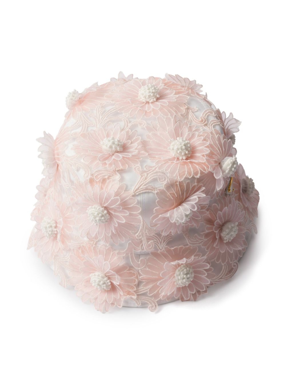 guipure-lace bucket hat - 2