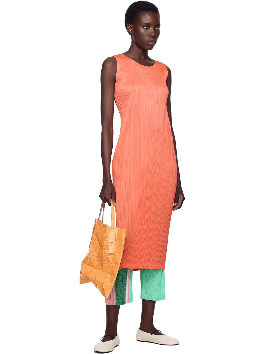 Orange Lucent One-Tone Tote - 4