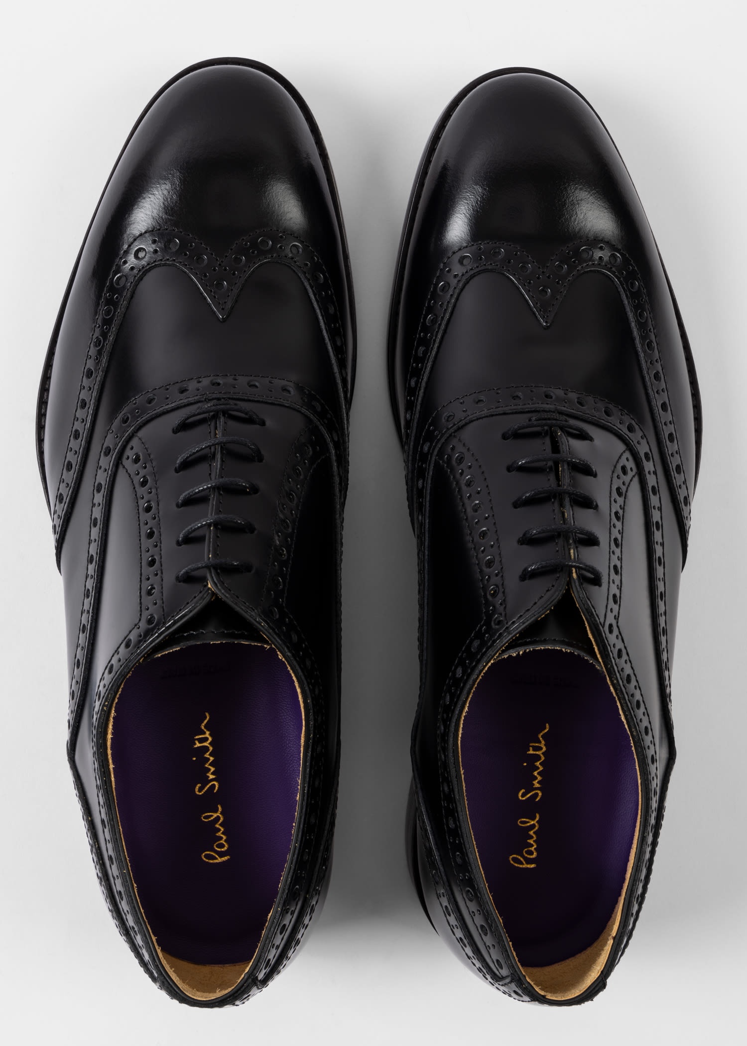High-Shine 'Galileo' Brogues - 3