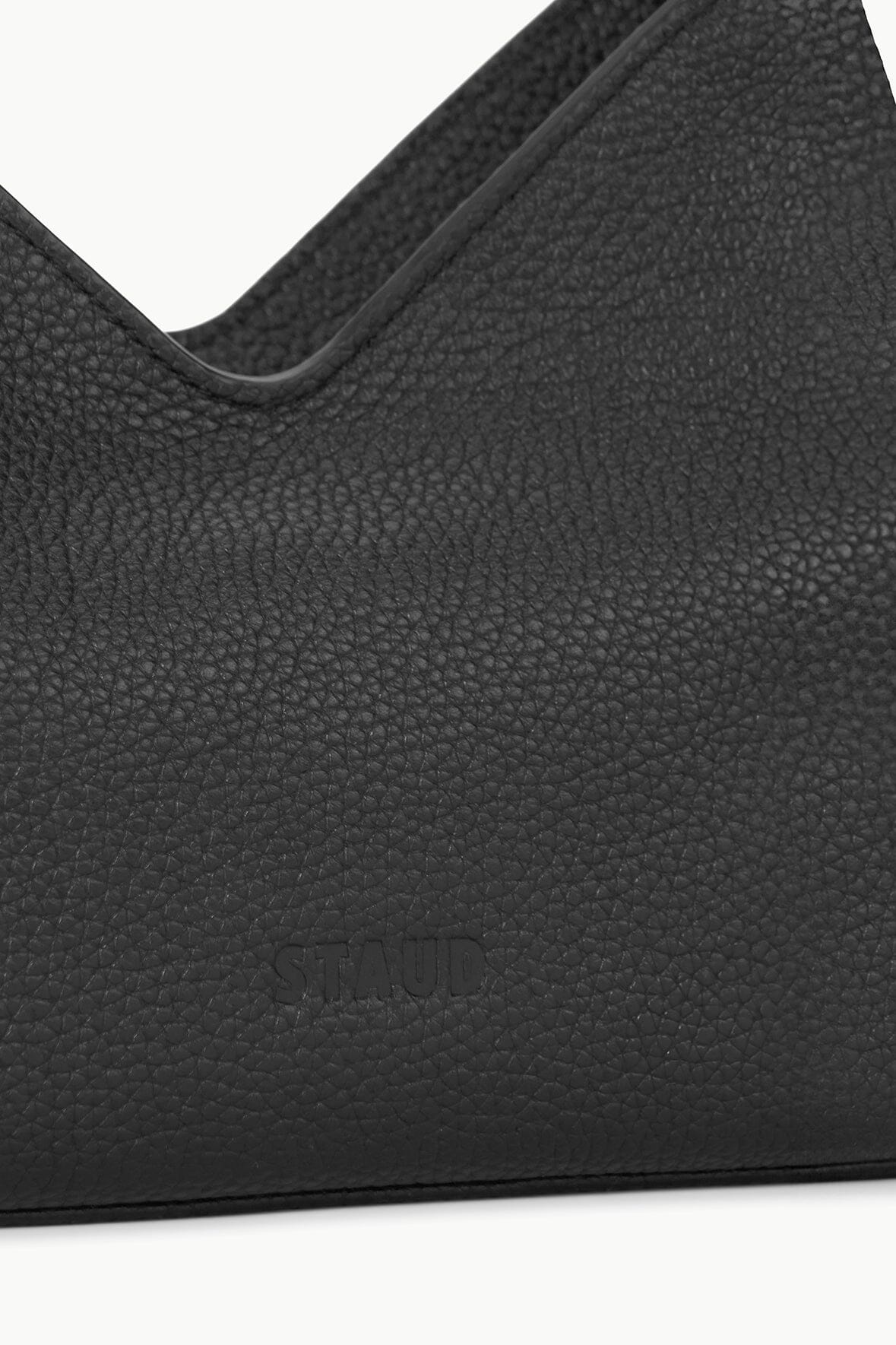 STAUD VALERIE SHOULDER BAG BLACK - 7