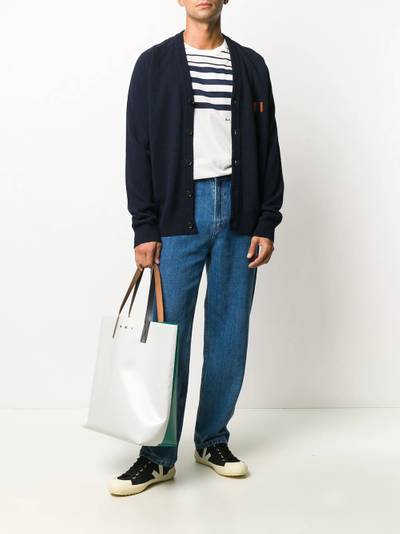 Paul Smith Artist Stripe v-neck cardigan outlook