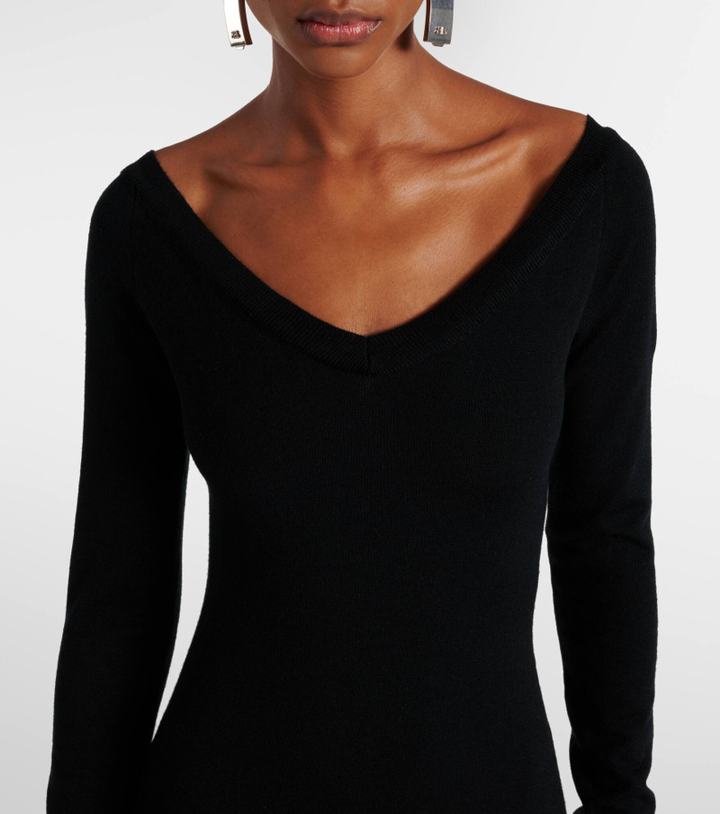 Wool-blend maxi dress 4