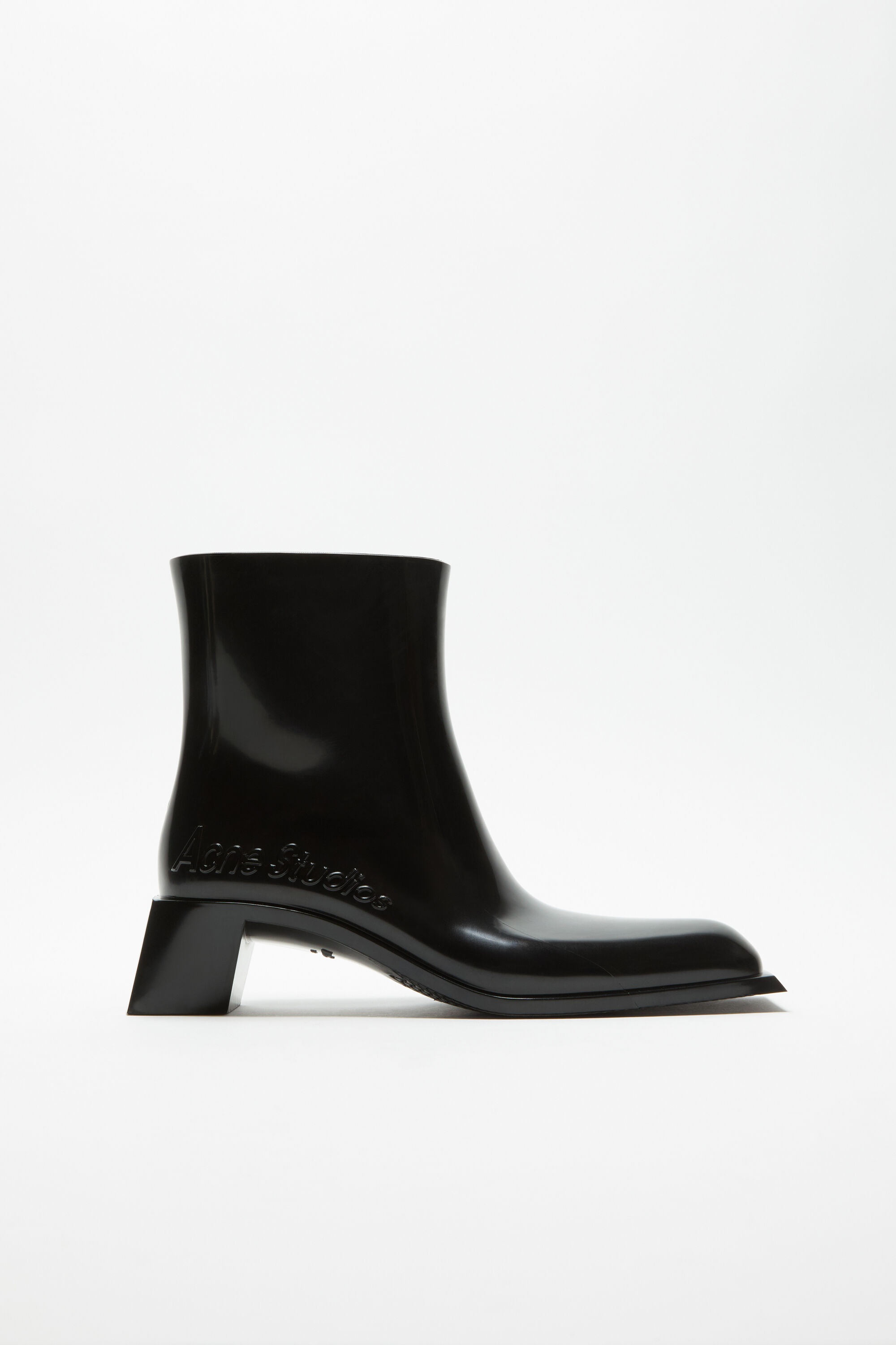 Rubber ankle boots - Black - 1