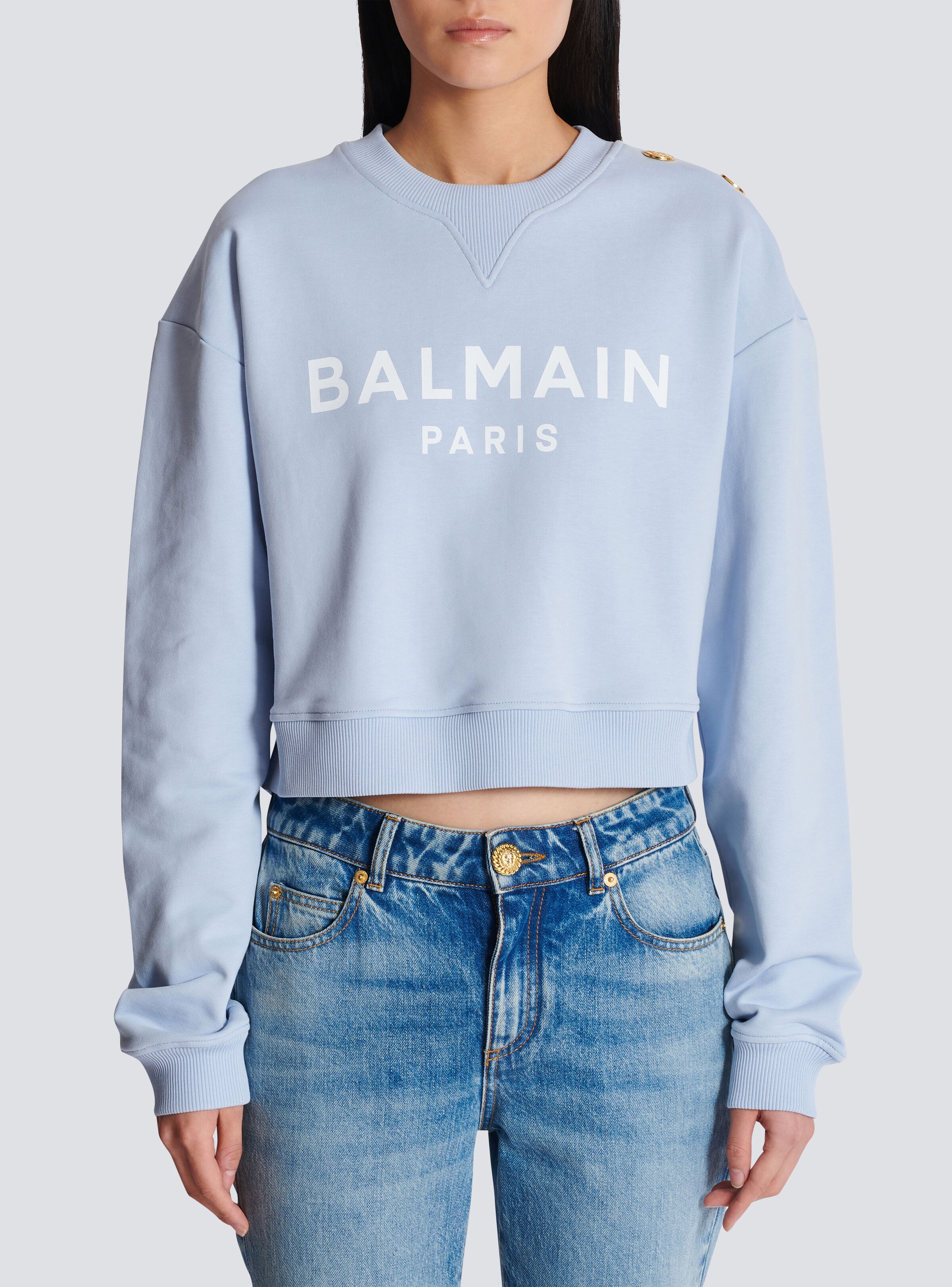 Printed Balmain Paris sweatshirt - 5