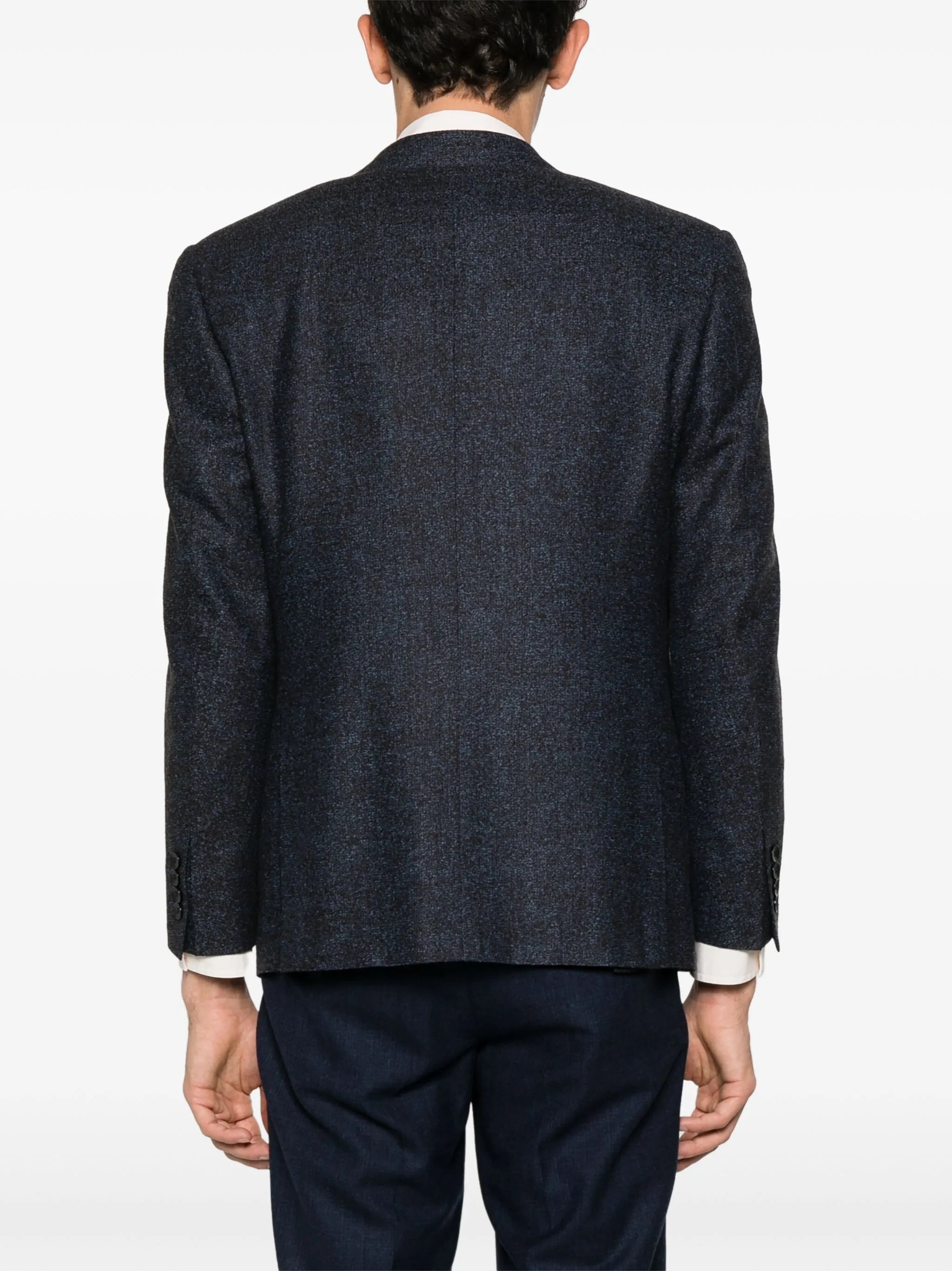 Mélange-effect Blazer - 3