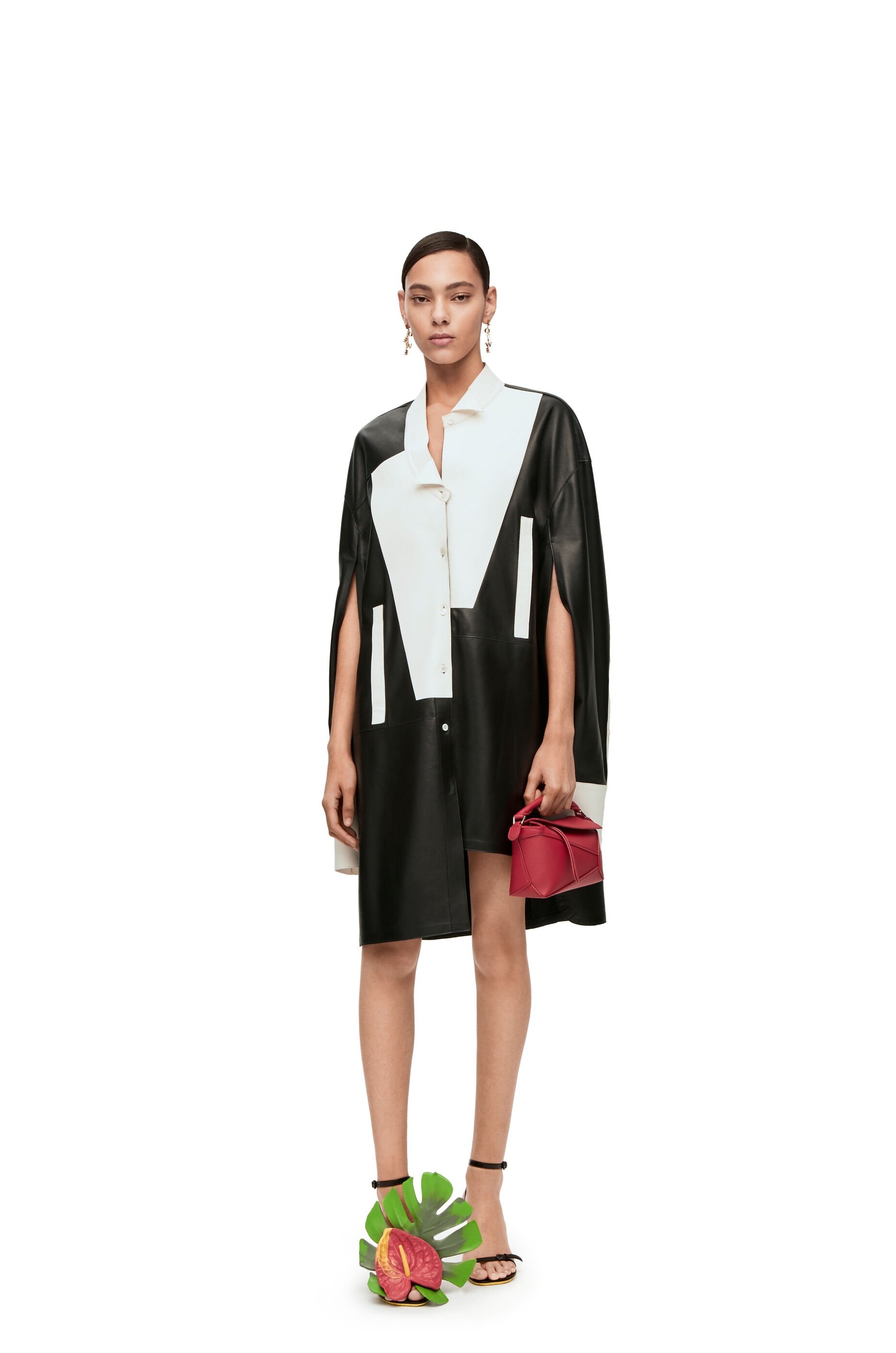 Mini Puzzle Edge bag in satin calfskin - 8