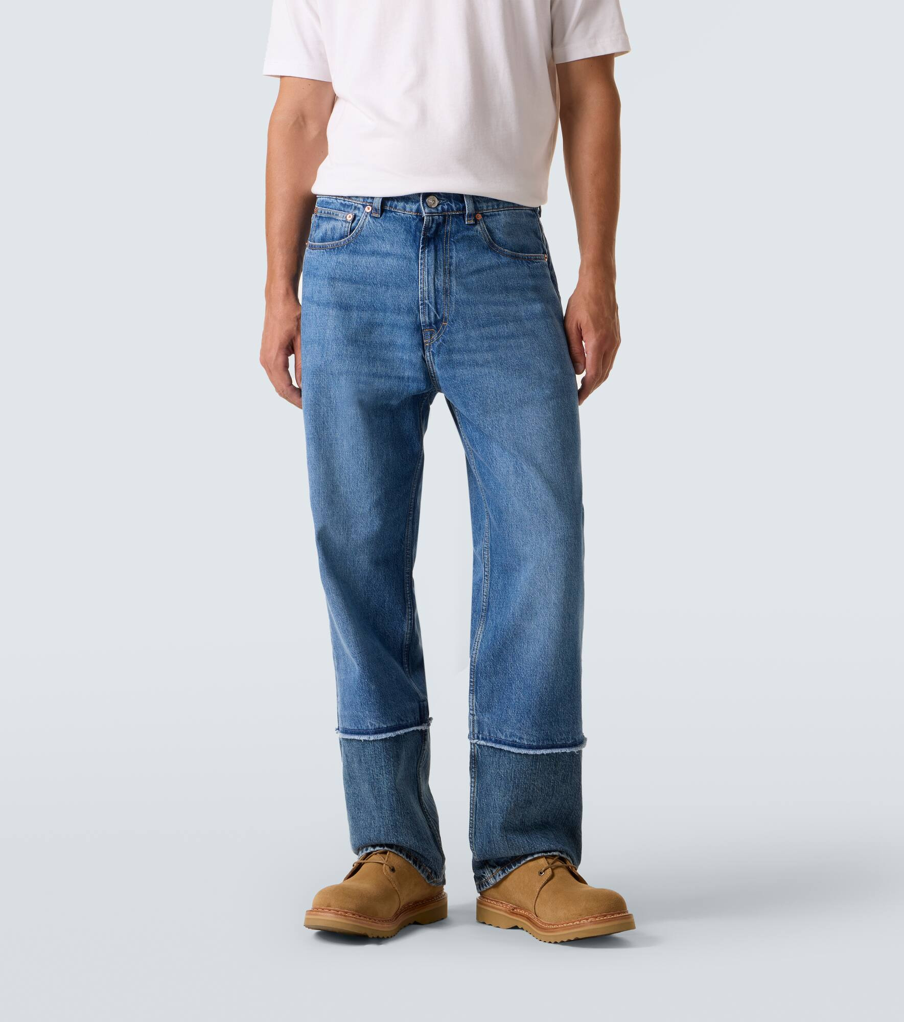 Third Cut mid-rise straight jeans - 3