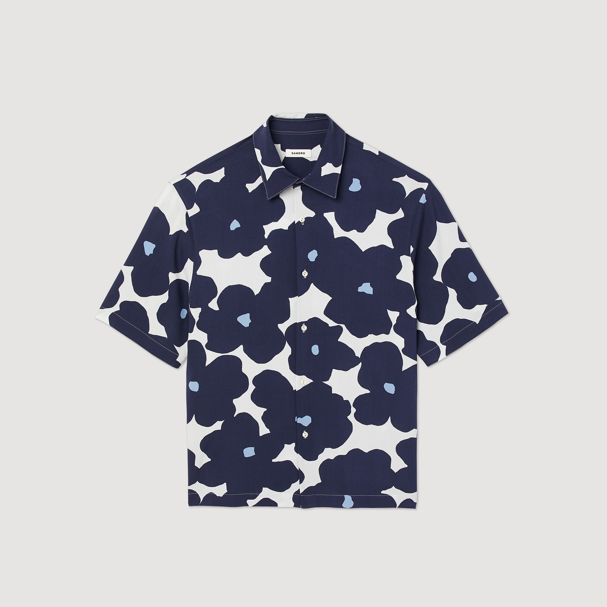 Floral print shirt - 1