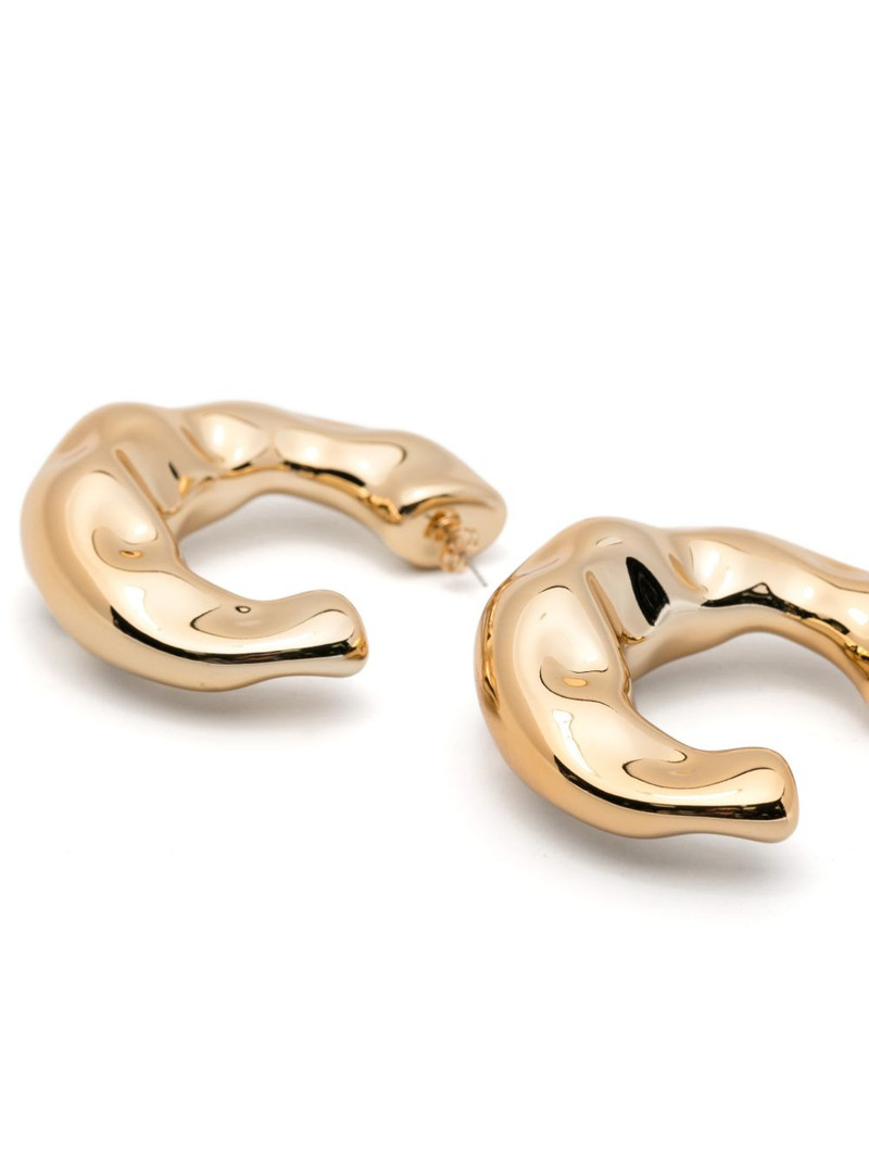 gold-tone hoop earrings 3