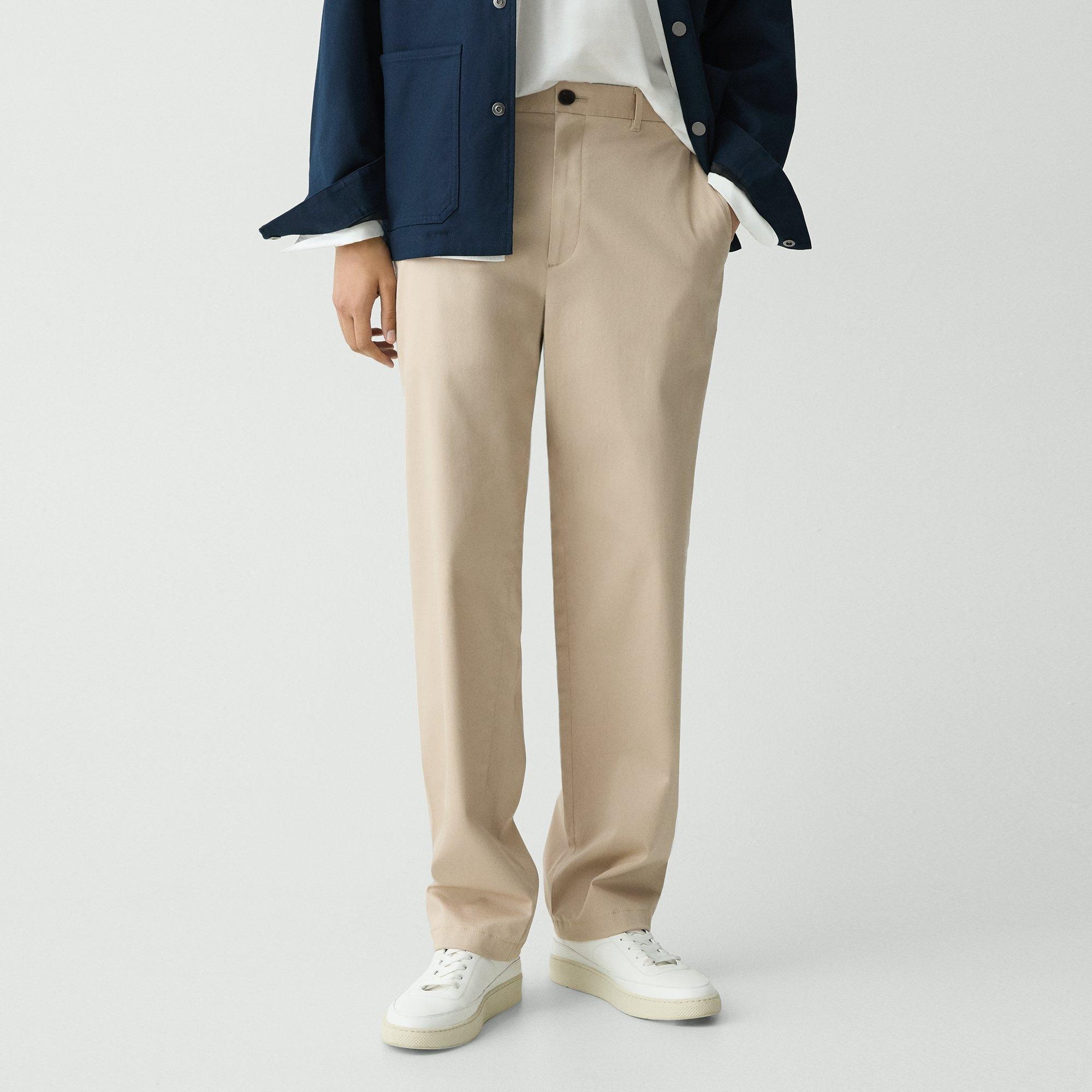 Straight Pant in Cotton-Blend Twill - 5