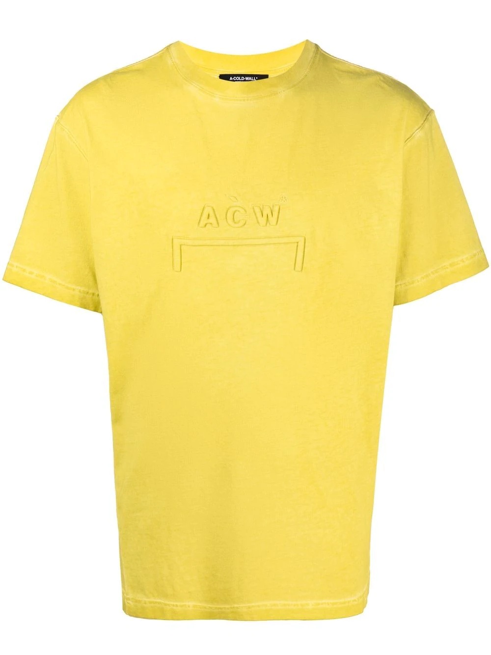 logo embroidered T-shirt - 1