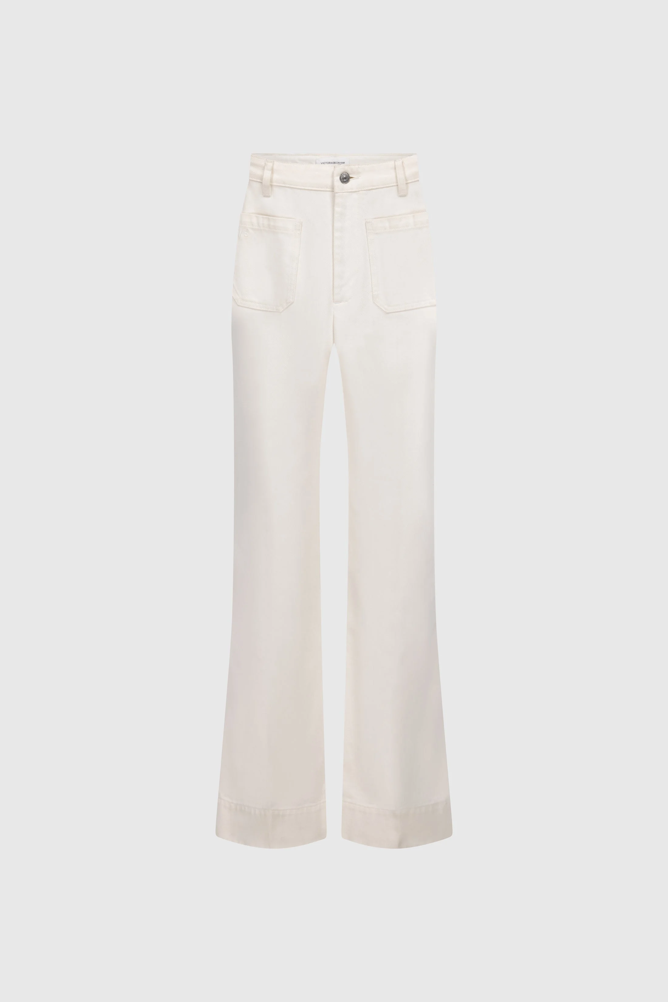 Alina Stretch Jean In Washed White - 1
