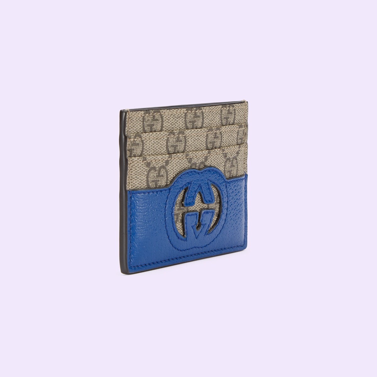 Card case with cut-out Interlocking G - 4