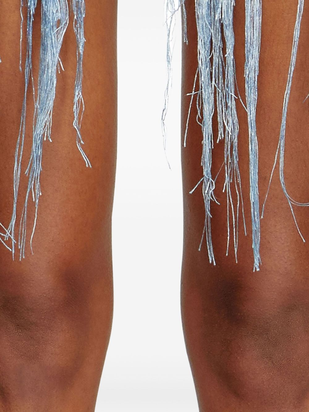 fringe-detailing shorts - 5