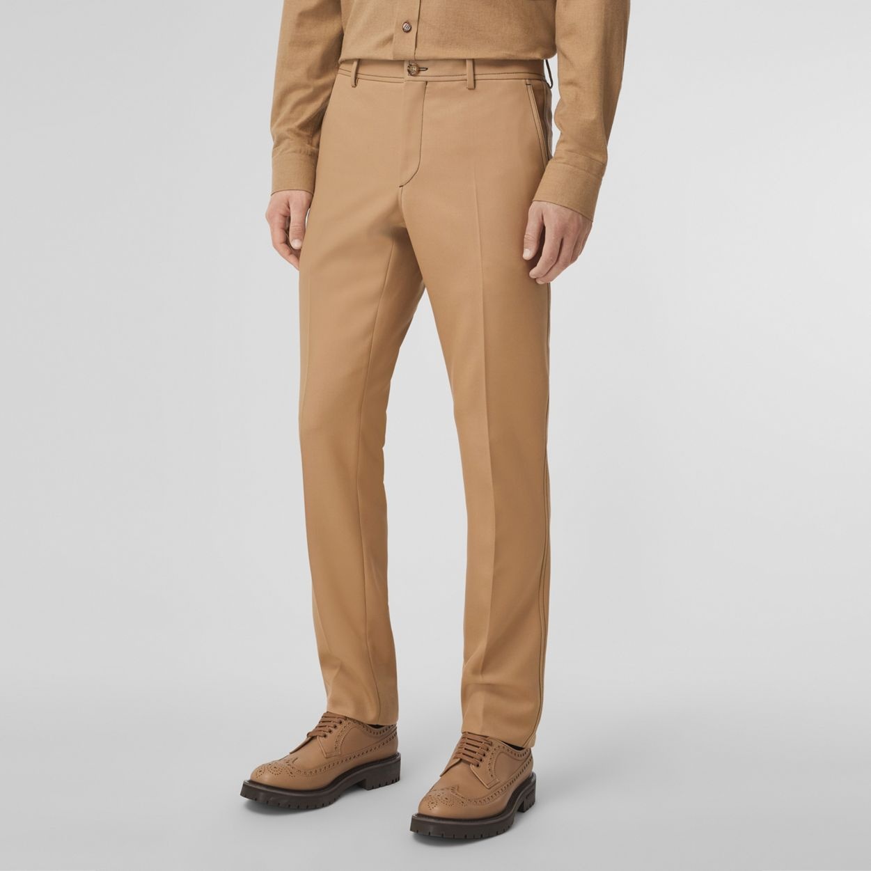 Wool Tailored Trousers - 5