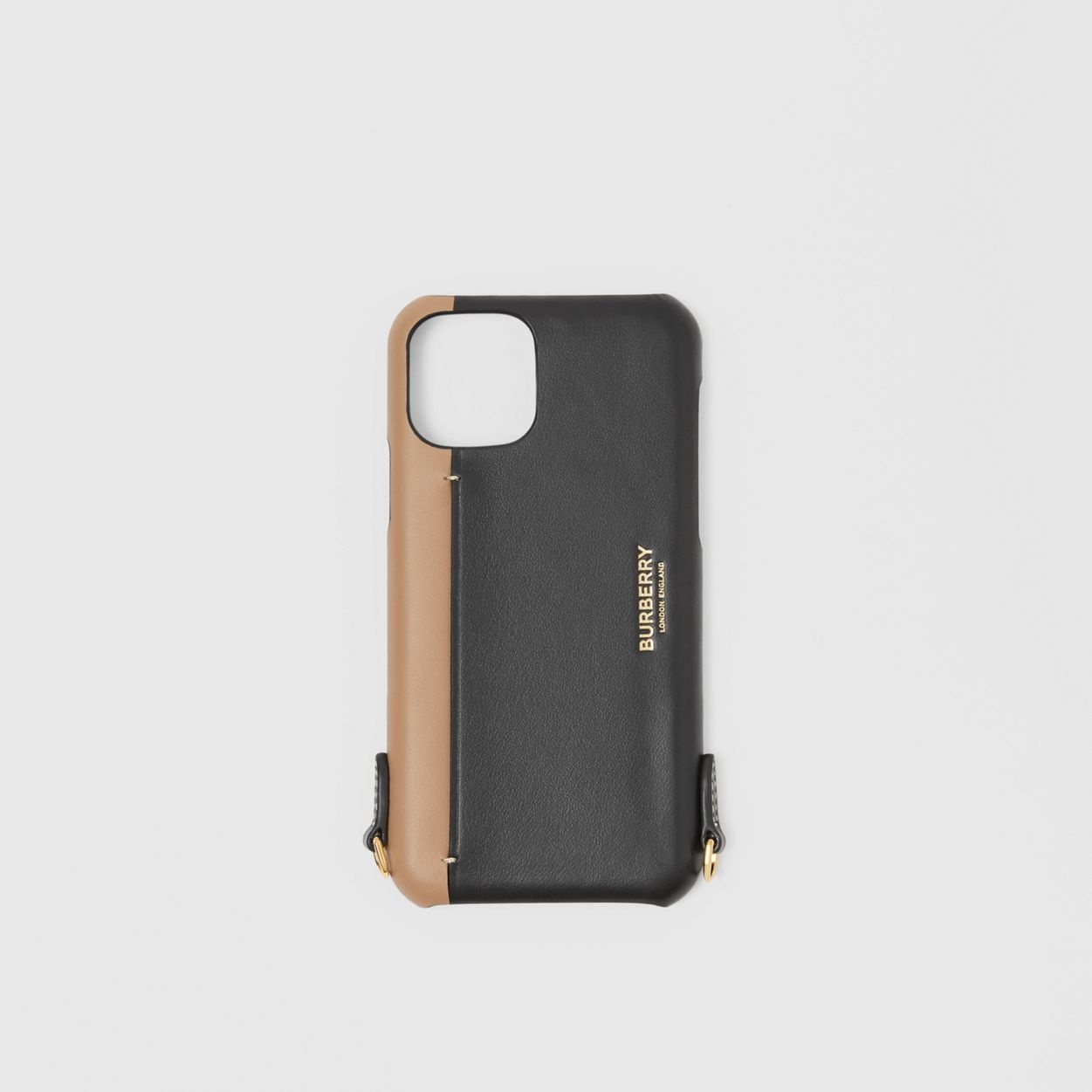 Two-tone Leather iPhone 11 Pro Case Lanyard - 4