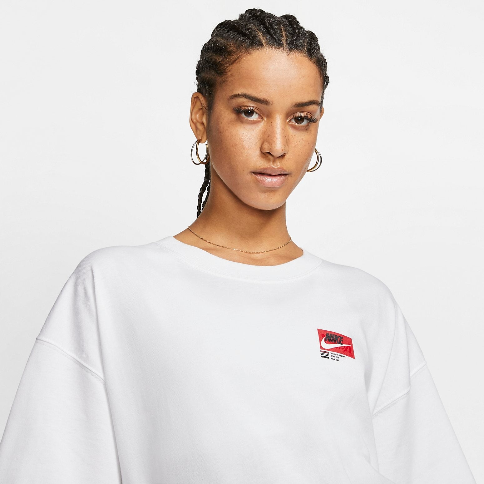 Nike ISPA Logo Tee 'White University Red' CT8420-100 - 3