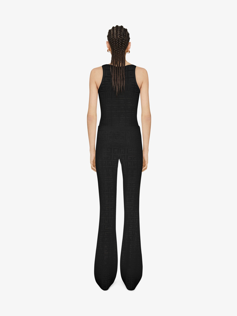 FLARE PANTS IN 4G JACQUARD 4