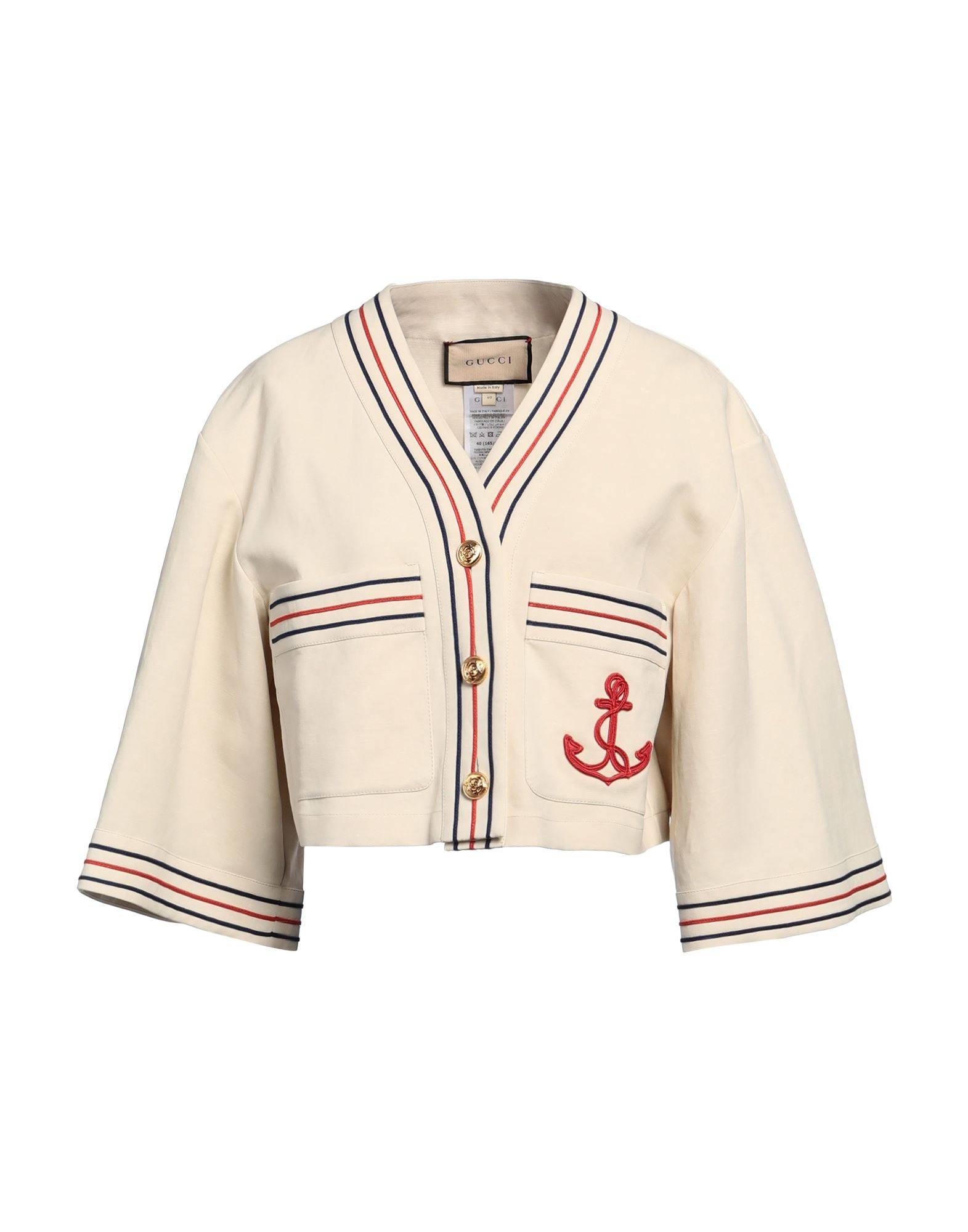 Beige Women's Blazer - 1