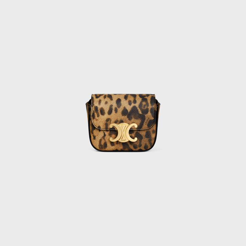MINI CLAUDE in CELINE CANVAS WITH LEOPARD PRINT 1