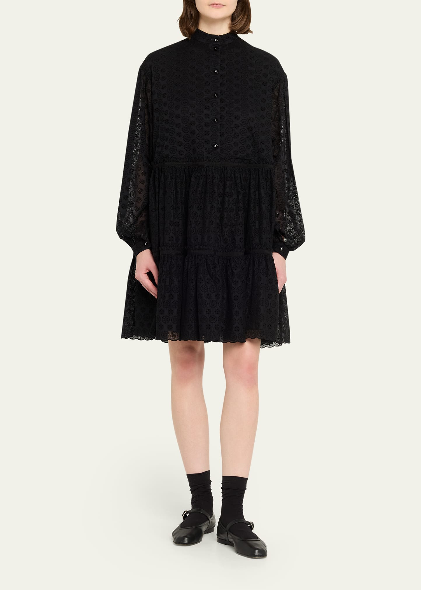 Daisy Sangallo Tiered Short Dress - 2