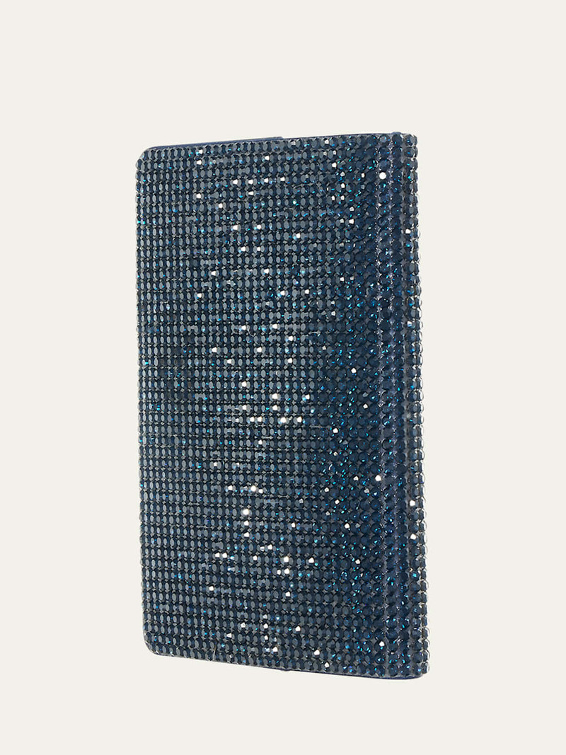 Allover Crystal Passport Holder 3