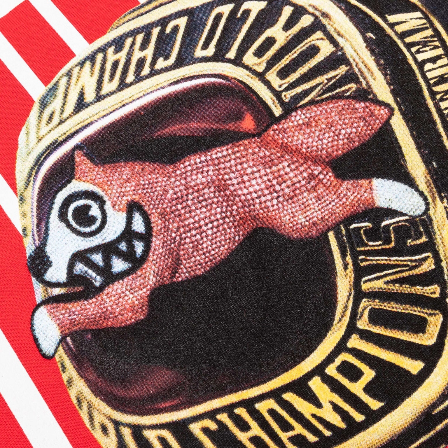 FEATURE X ICECREAM RINGS HOODIE - TOMATO RED - 5