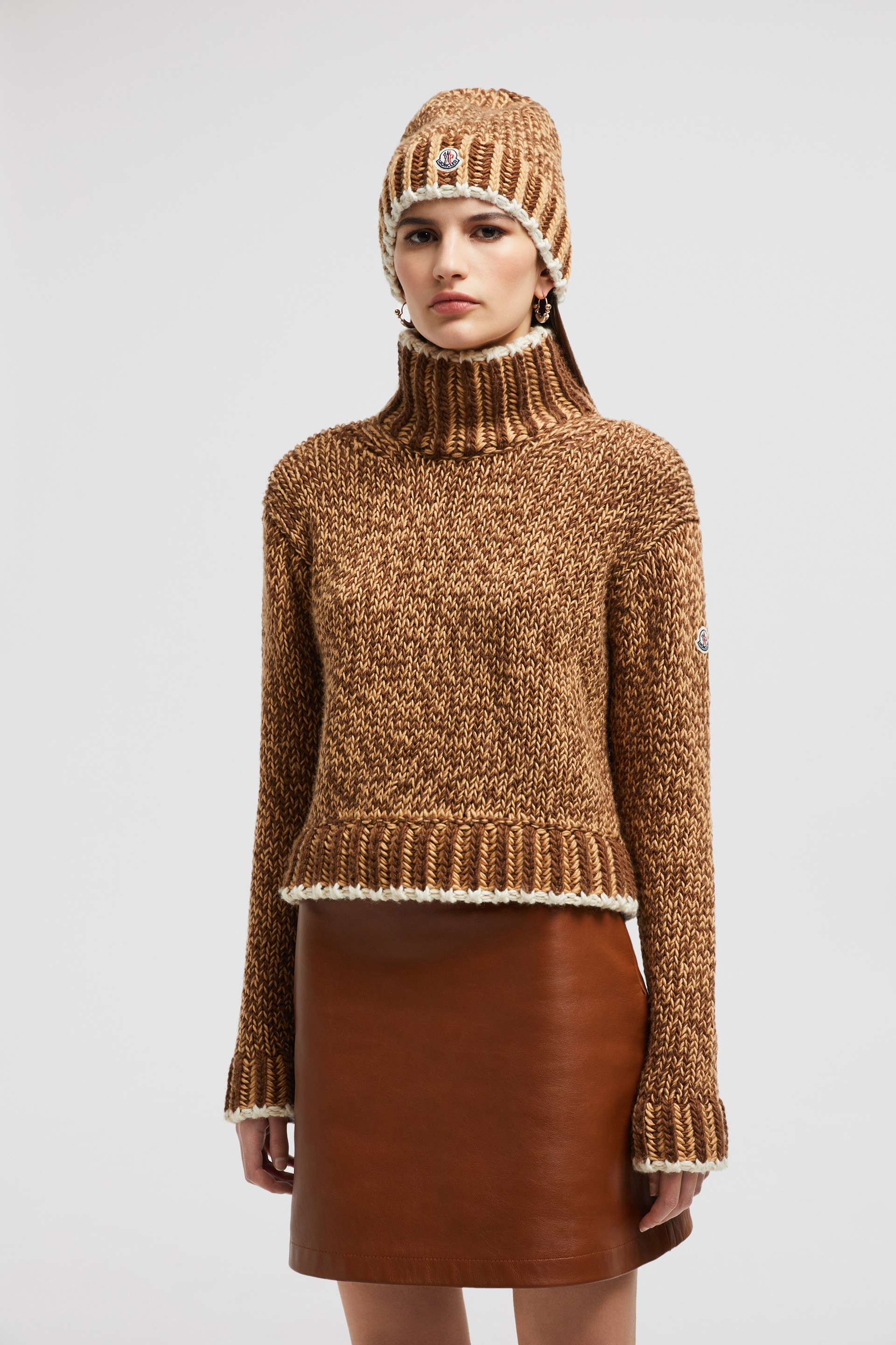 Wool Blend Turtleneck Sweater - 2