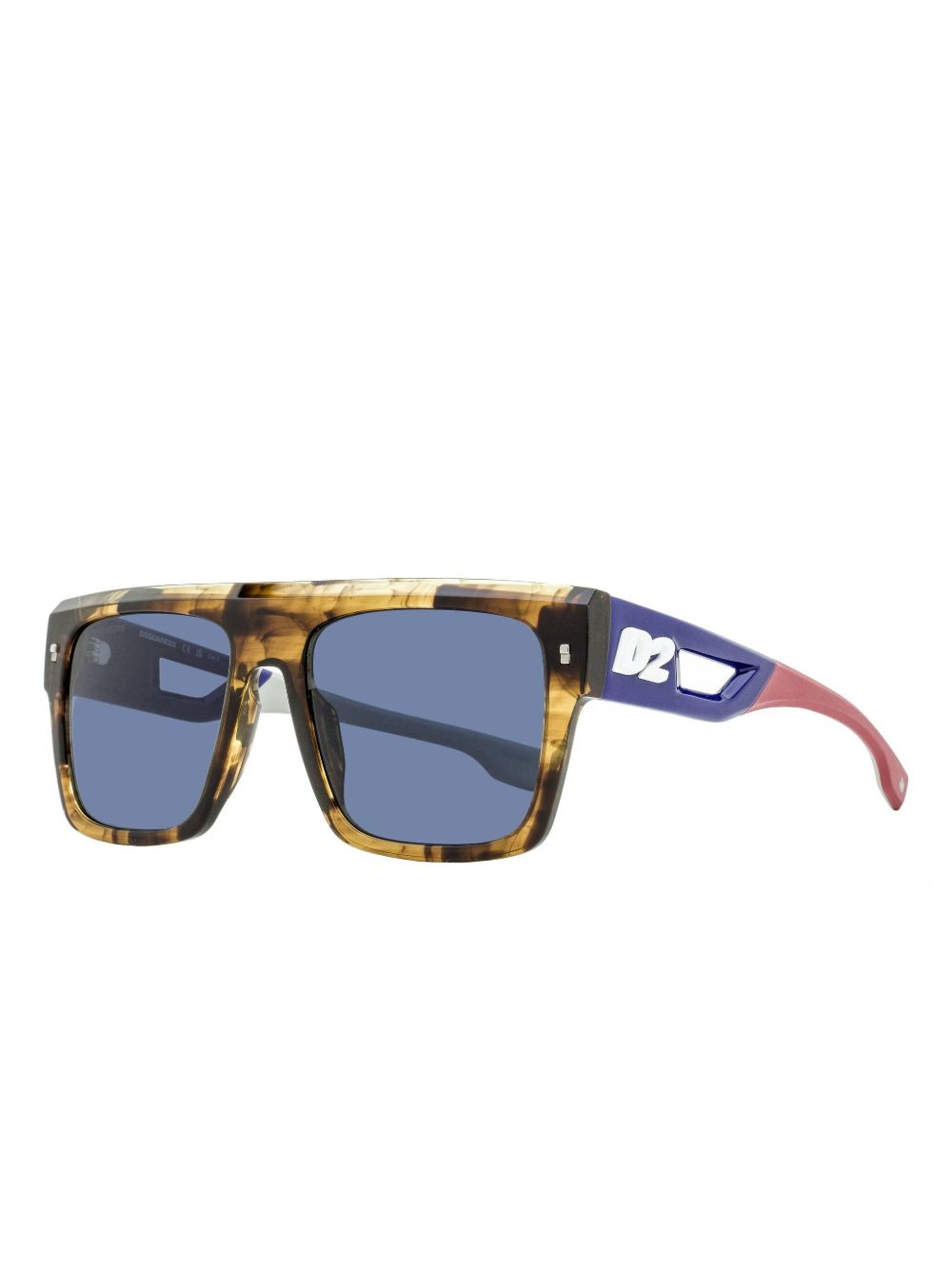 square-frame sunglasses - 2