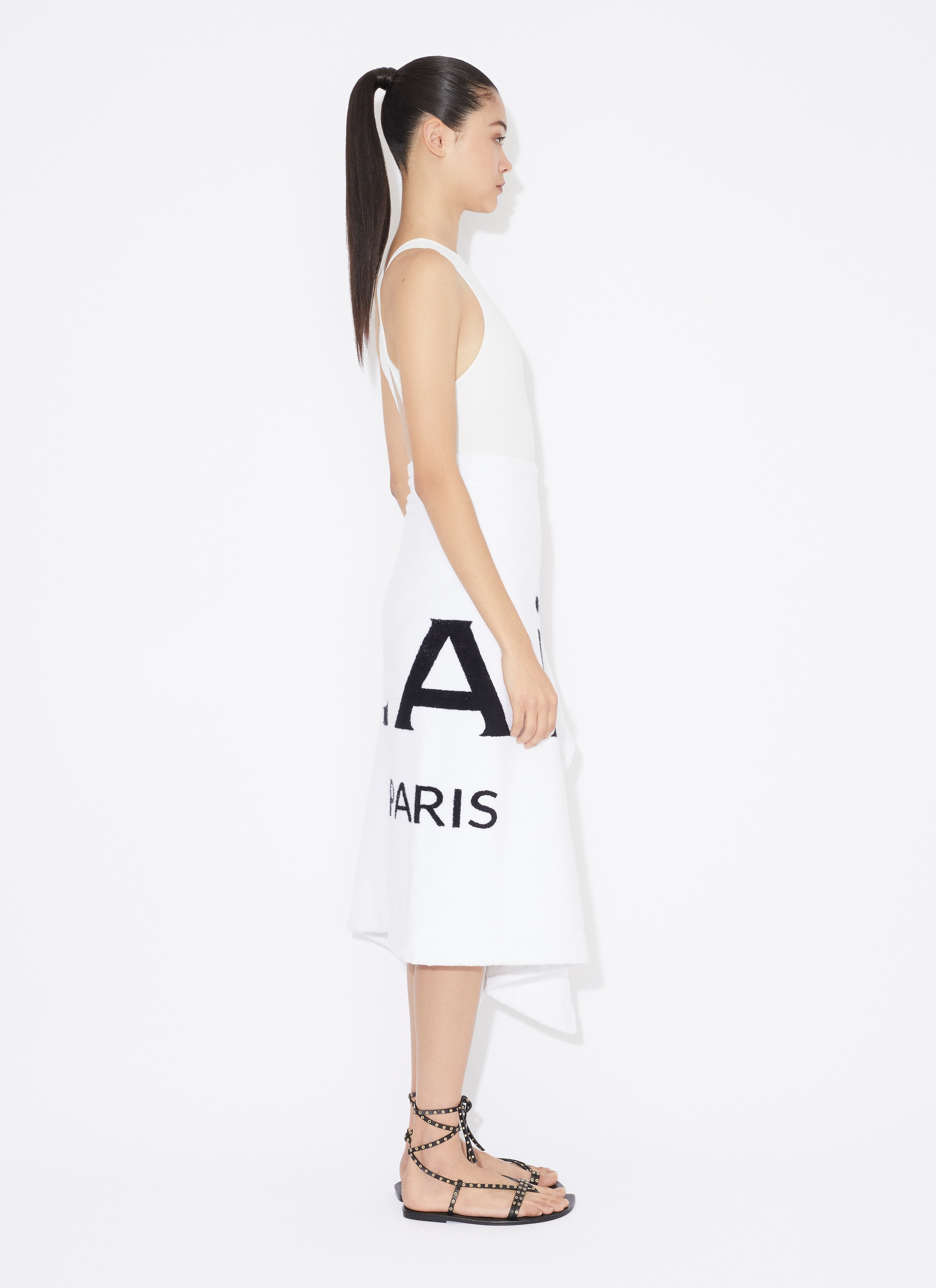 HALTERNECK ALAIA SWIMSUIT IN JERSEY - 5