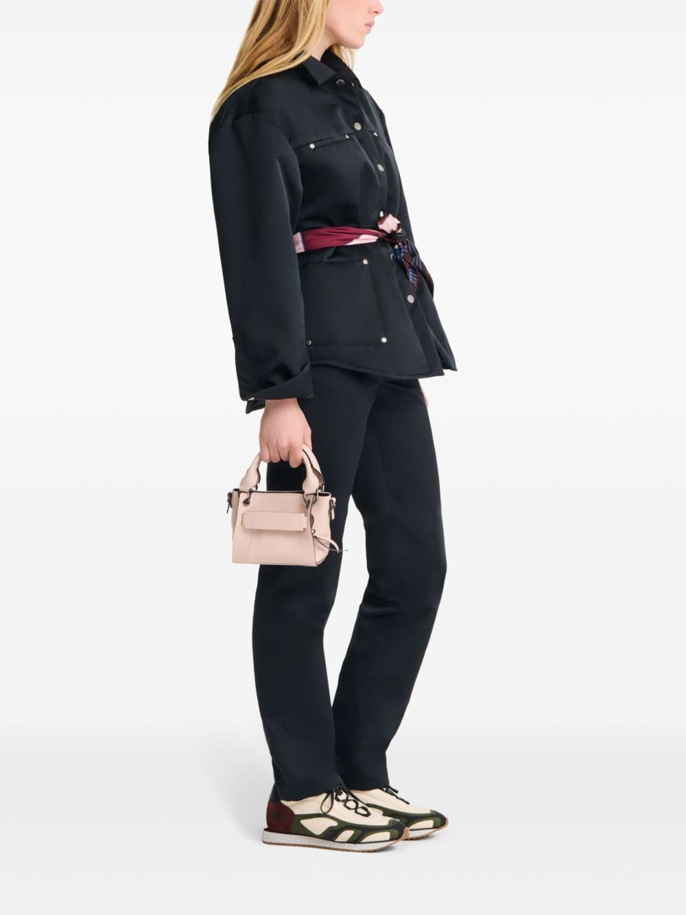mini 3D leather shoulder bag - 2
