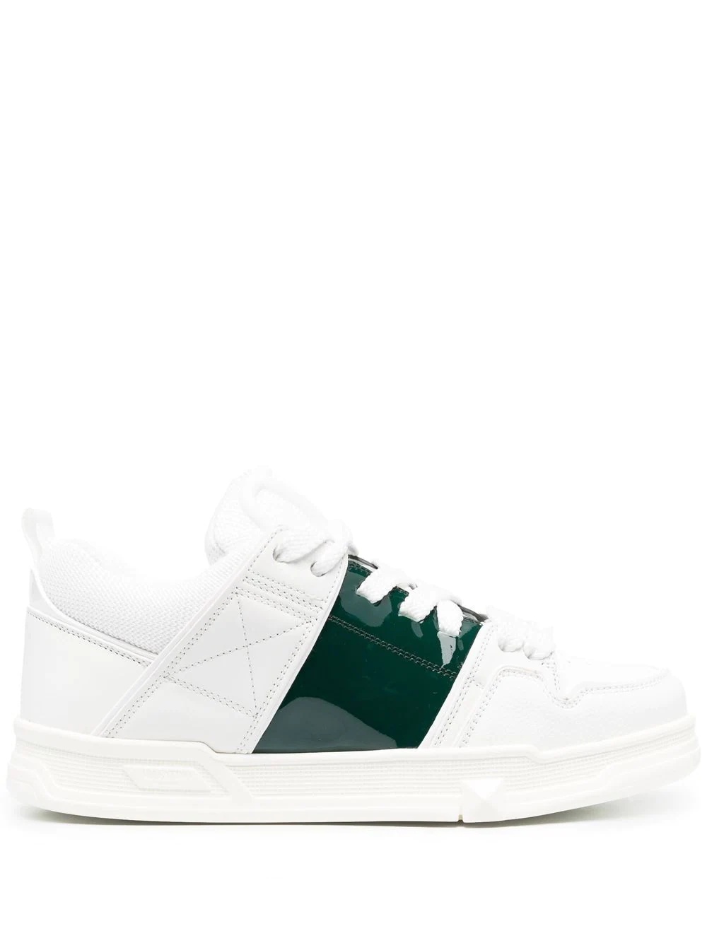 leather sneakers - 1
