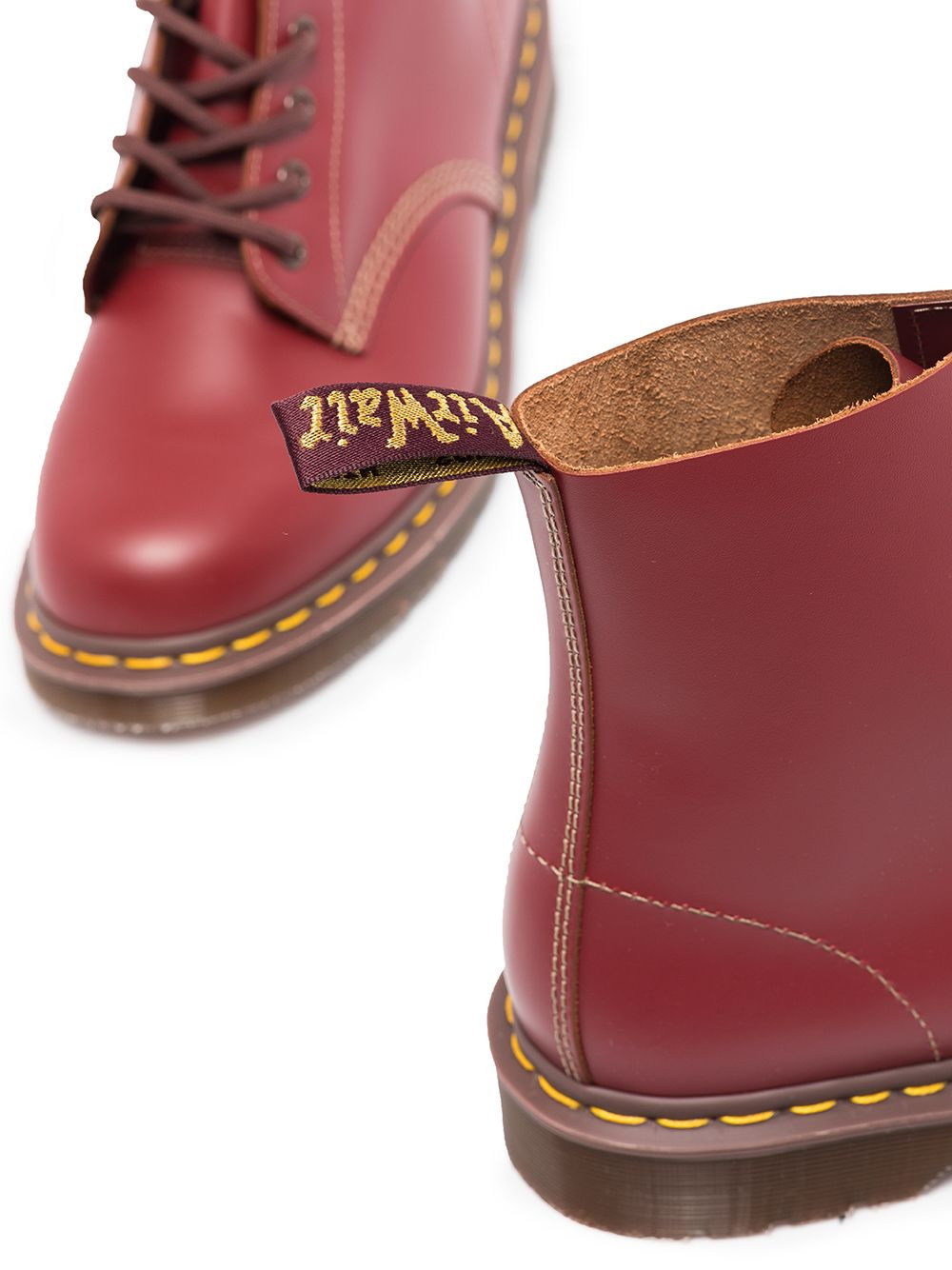 VINTAGE 1460 LEATHER ANKLE BOOTS - 2