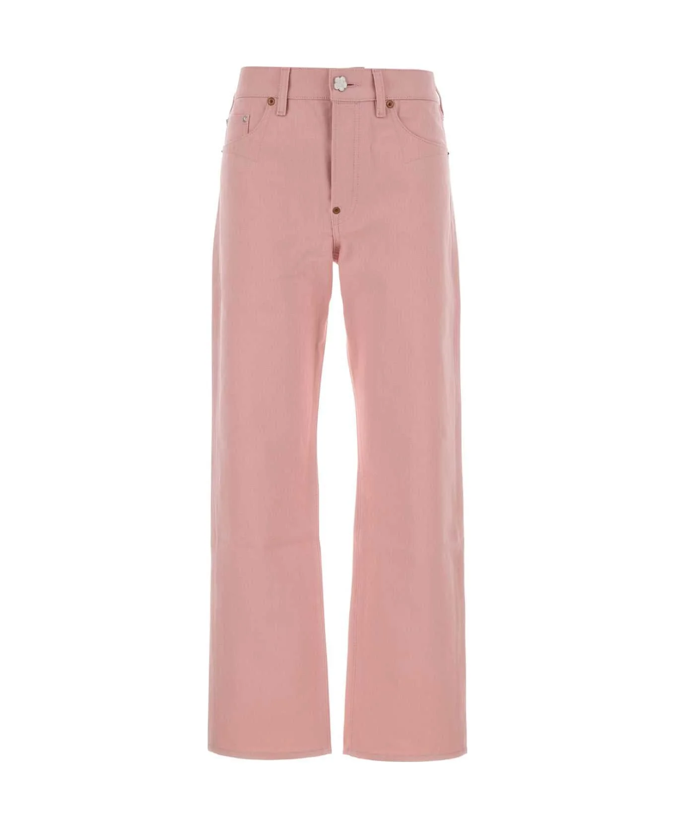 Pink Denim Jeans - 1