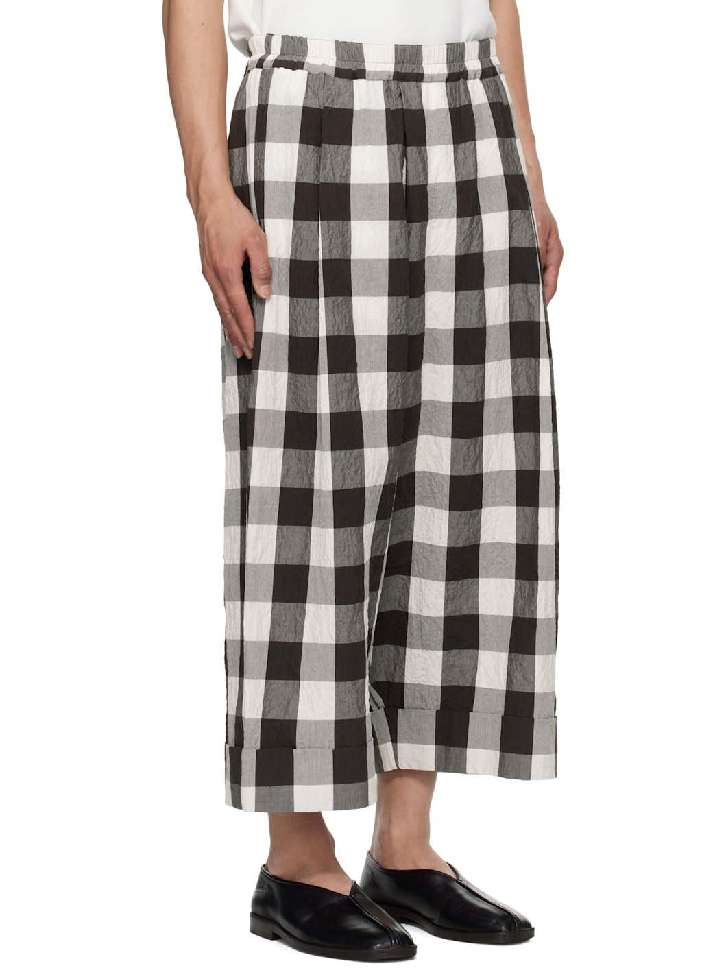 Black & White 'The Baker' Trousers - 2