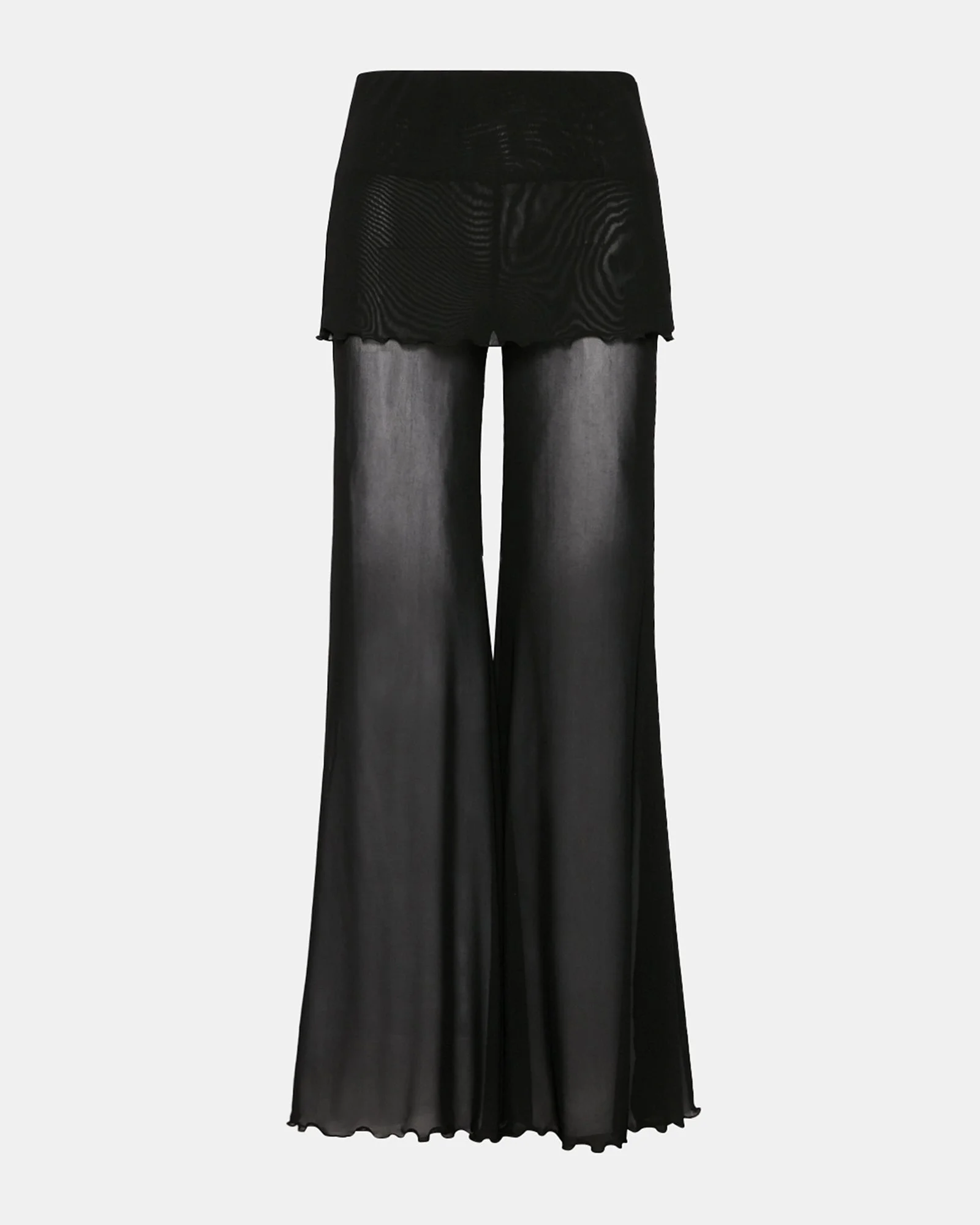 VEADA KNIT PANTS BLACK - 1