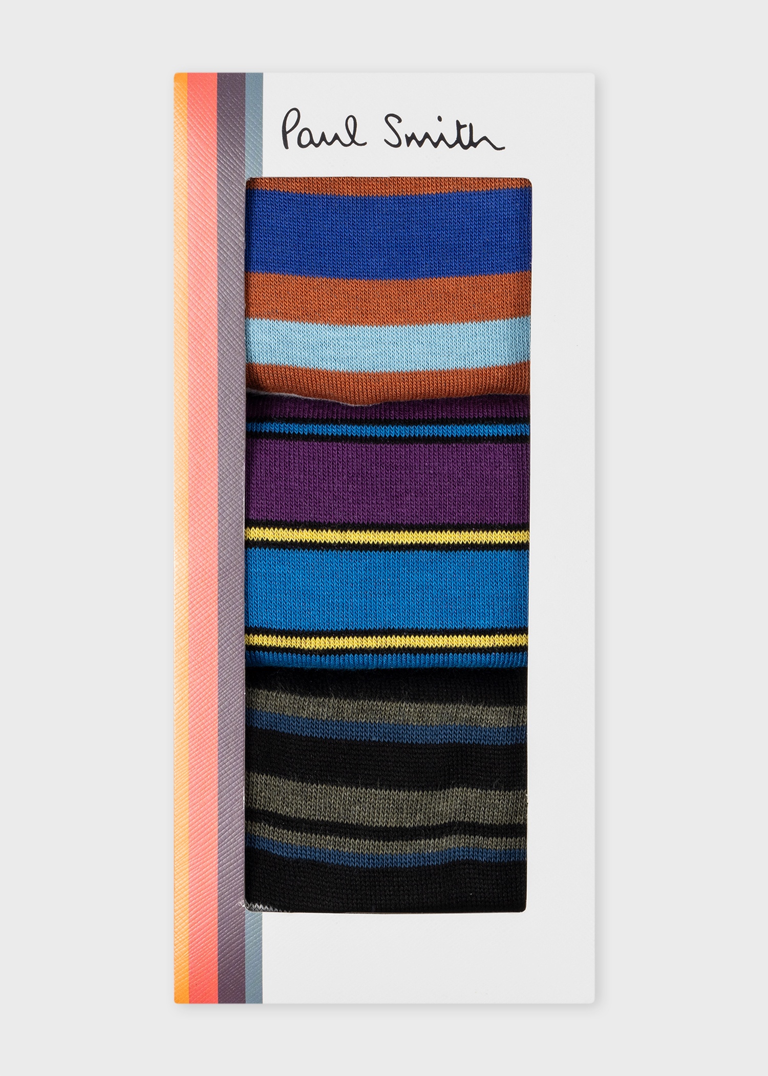 Mixed Stripes Socks Three Pack - 5