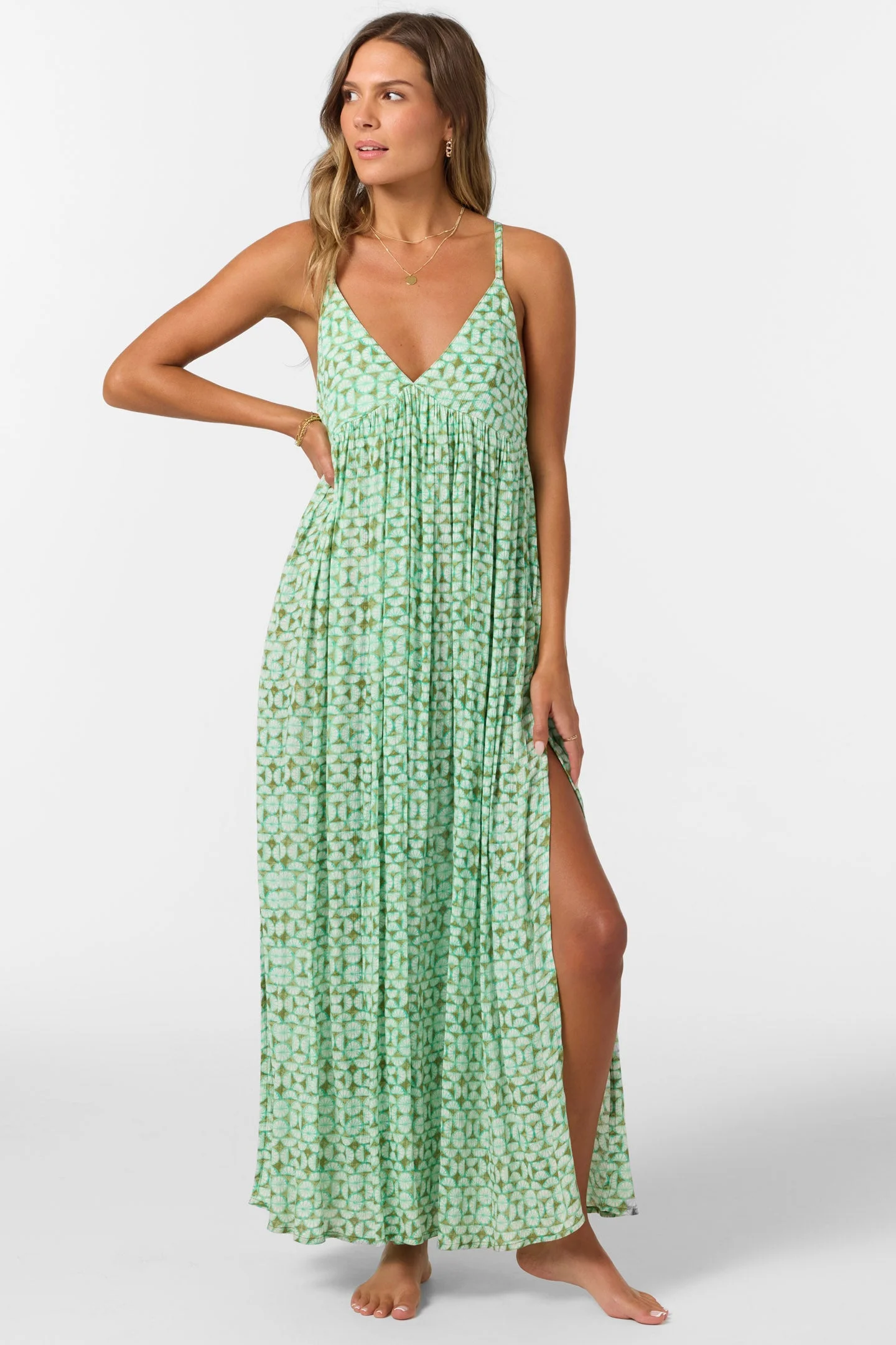 Saltwater Essentials Mel Maxi Printed Dress - 1