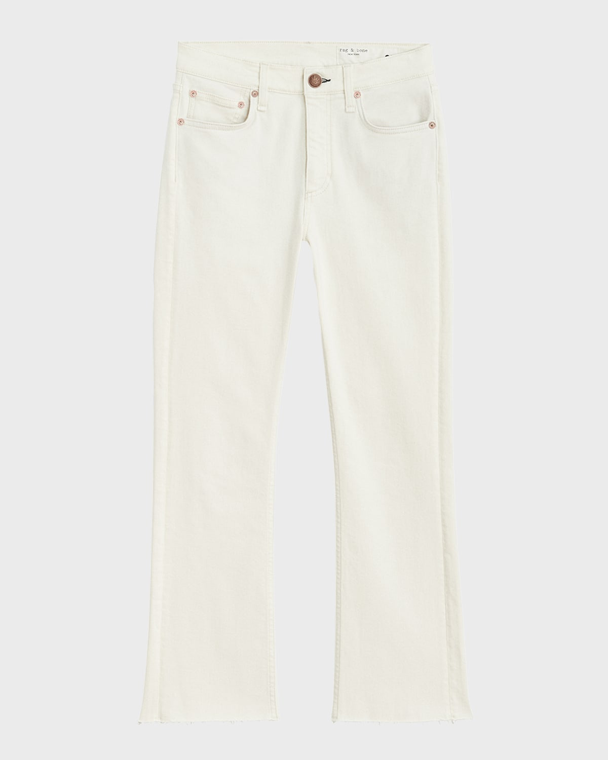 Flexi Peyton Mid-Rise Ankle Bootcut Jeans - 1