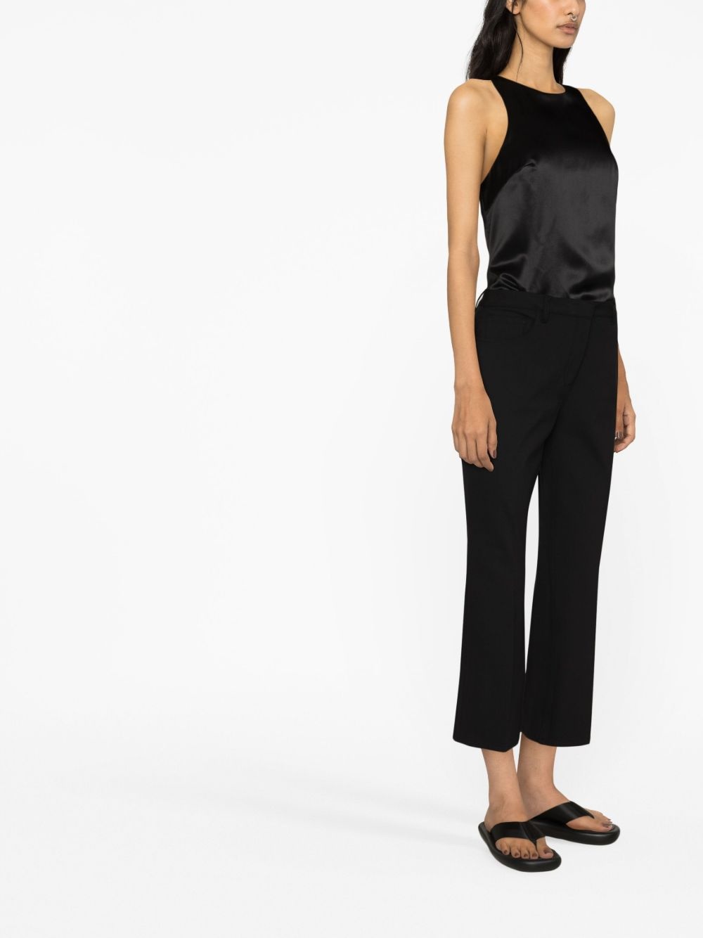 Estor twist-detail silk tank top - 4