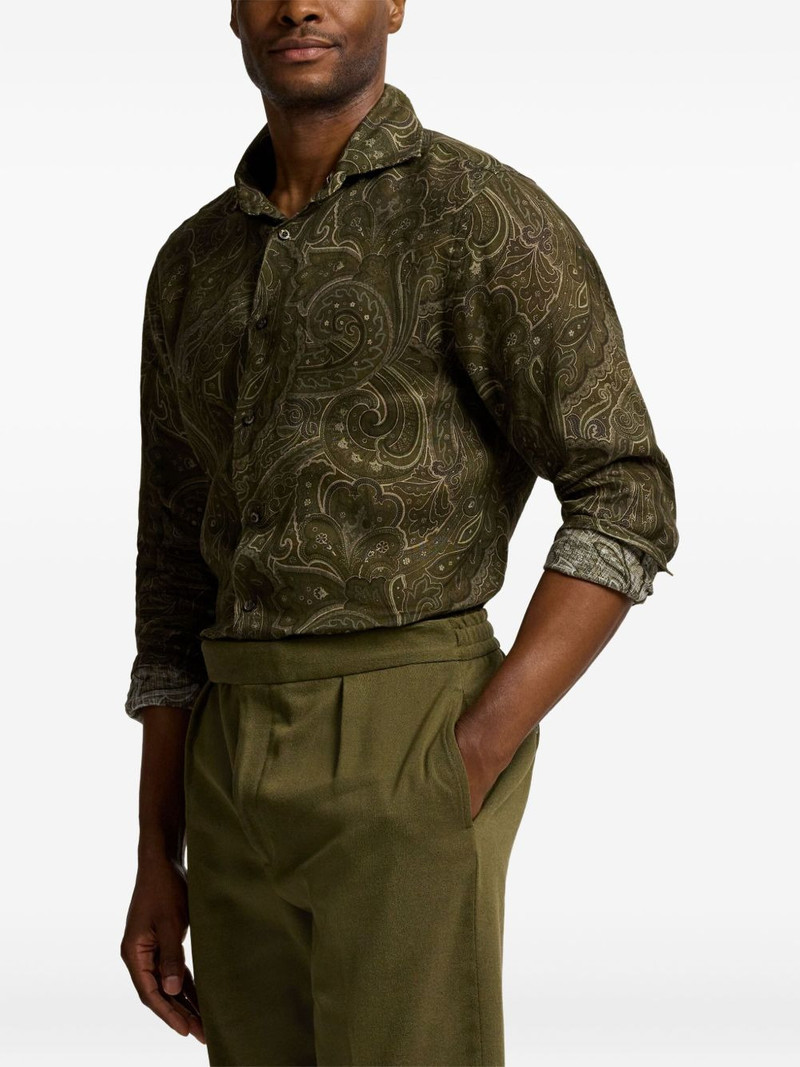 paisley-print long-sleeved shirt 4